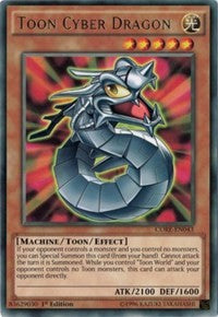 Toon Cyber Dragon [CORE-EN043] Rare | Exor Games New Glasgow