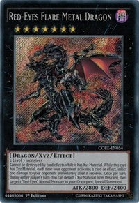 Red-Eyes Flare Metal Dragon [CORE-EN054] Secret Rare | Exor Games New Glasgow