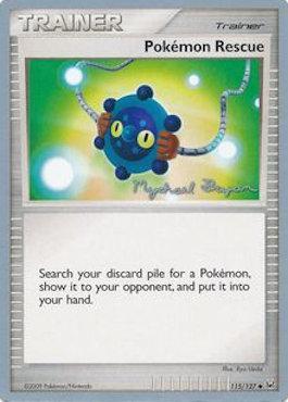 Pokemon Rescue (115/127) (Happy Luck - Mychael Bryan) [World Championships 2010] | Exor Games New Glasgow