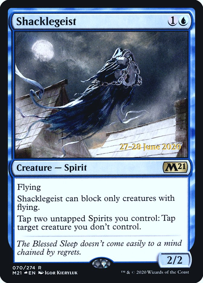 Shacklegeist  [Core Set 2021 Prerelease Promos] | Exor Games New Glasgow