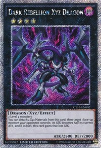 Dark Rebellion Xyz Dragon [CT12-EN002] Secret Rare | Exor Games New Glasgow