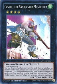 Castel, the Skyblaster Musketeer [CT12-EN006] Super Rare | Exor Games New Glasgow