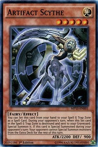 Artifact Scythe [MP15-EN001] Super Rare | Exor Games New Glasgow