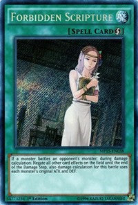 Forbidden Scripture [MP15-EN038] Secret Rare | Exor Games New Glasgow