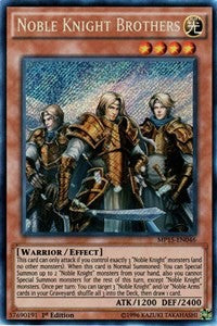 Noble Knight Brothers [MP15-EN046] Secret Rare | Exor Games New Glasgow