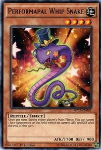 Performapal Whip Snake [MP15-EN062] Rare | Exor Games New Glasgow