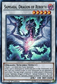 Samsara, Dragon of Rebirth [MP15-EN097] Super Rare | Exor Games New Glasgow