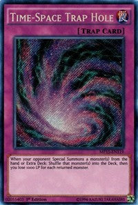 Time-Space Trap Hole [MP15-EN119] Secret Rare | Exor Games New Glasgow