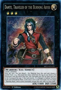 Dante, Traveler of the Burning Abyss [MP15-EN121] Secret Rare | Exor Games New Glasgow