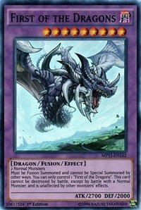 First of the Dragons [MP15-EN162] Super Rare | Exor Games New Glasgow