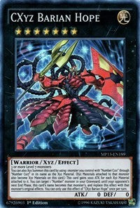 CXyz Barian Hope [MP15-EN189] Super Rare | Exor Games New Glasgow