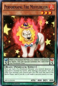 Performapal Fire Mufflerlion [MP15-EN191] Common | Exor Games New Glasgow