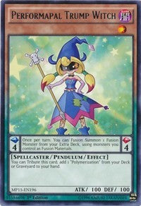 Performapal Trump Witch [MP15-EN196] Rare | Exor Games New Glasgow