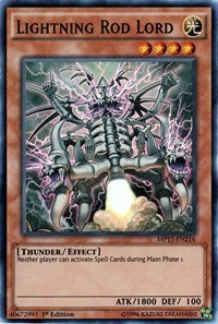 Lightning Rod Lord [MP15-EN216] Super Rare | Exor Games New Glasgow