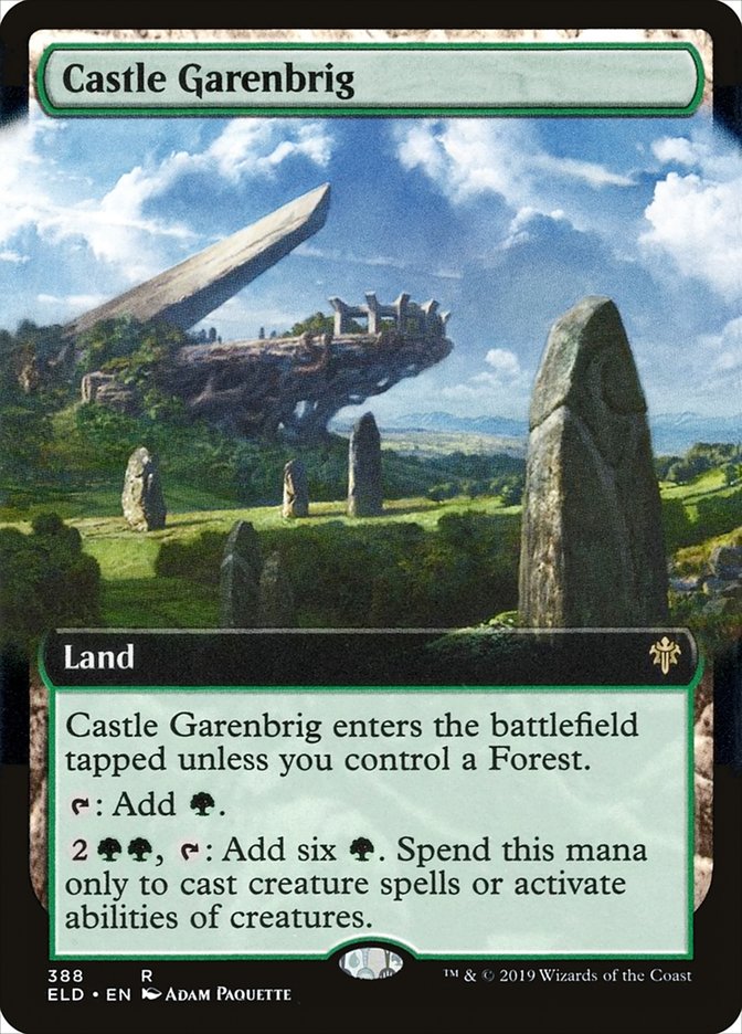 Castle Garenbrig (Extended Art) [Throne of Eldraine] | Exor Games New Glasgow