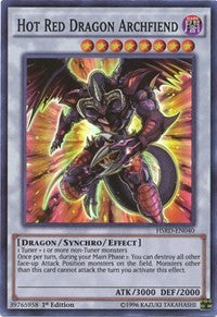 Hot Red Dragon Archfiend [HSRD-EN040] Super Rare | Exor Games New Glasgow