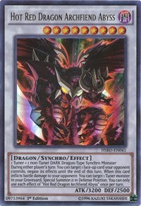 Hot Red Dragon Archfiend Abyss [HSRD-EN041] Ultra Rare | Exor Games New Glasgow