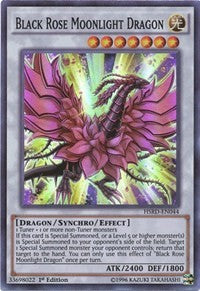 Black Rose Moonlight Dragon [HSRD-EN044] Super Rare | Exor Games New Glasgow