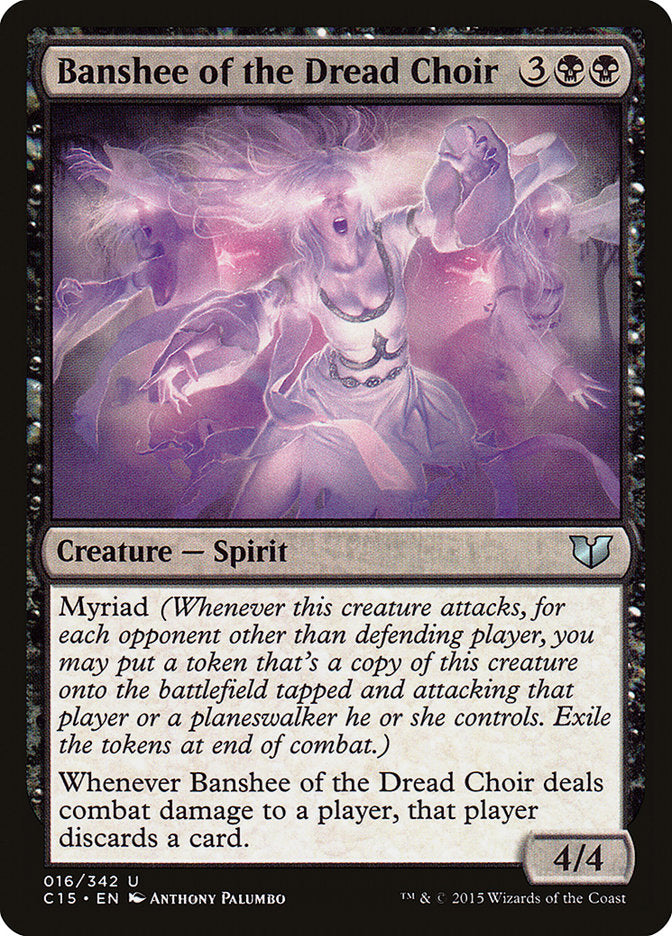 Banshee of the Dread Choir [Commander 2015] | Exor Games New Glasgow