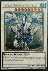 Trishula, Dragon of the Ice Barrier [AP08-EN001] Ultimate Rare | Exor Games New Glasgow