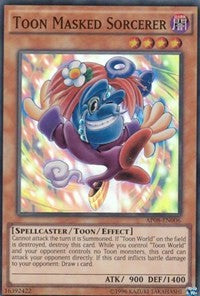 Toon Masked Sorcerer [AP08-EN006] Super Rare | Exor Games New Glasgow