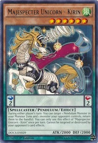 Majespecter Unicorn - Kirin [DOCS-EN029] Rare | Exor Games New Glasgow