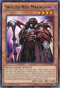 Skilled Red Magician [DOCS-EN036] Rare | Exor Games New Glasgow