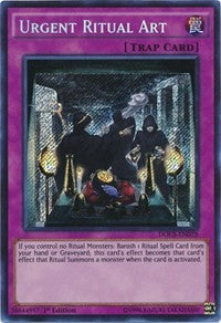 Urgent Ritual Art [DOCS-EN078] Secret Rare | Exor Games New Glasgow