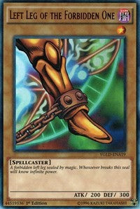 Left Leg of the Forbidden One (A) [YGLD-ENA19] Ultra Rare | Exor Games New Glasgow