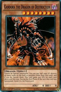 Gandora the Dragon of Destruction (C) [YGLD-ENC03] Common | Exor Games New Glasgow