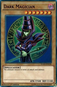 Dark Magician (C) [YGLD-ENC09] Ultra Rare | Exor Games New Glasgow