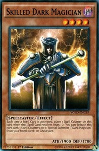 Skilled Dark Magician (C) [YGLD-ENC19] Common | Exor Games New Glasgow