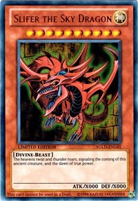 Slifer the Sky Dragon [YGLD-ENG01] Ultra Rare | Exor Games New Glasgow