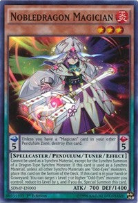 Nobledragon Magician [SDMP-EN003] Super Rare | Exor Games New Glasgow