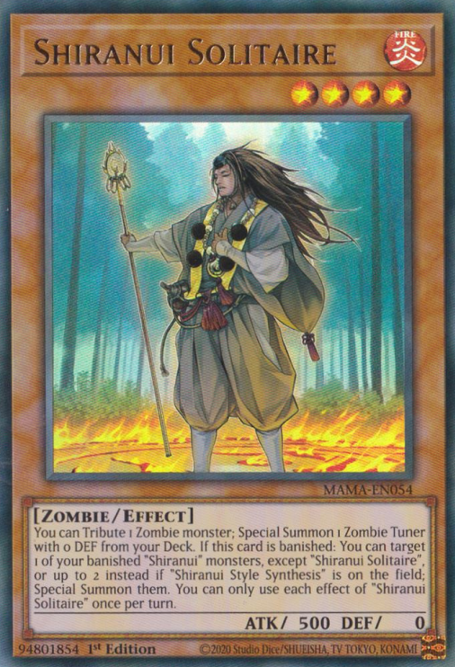 Shiranui Solitaire [MAMA-EN054] Ultra Rare | Exor Games New Glasgow