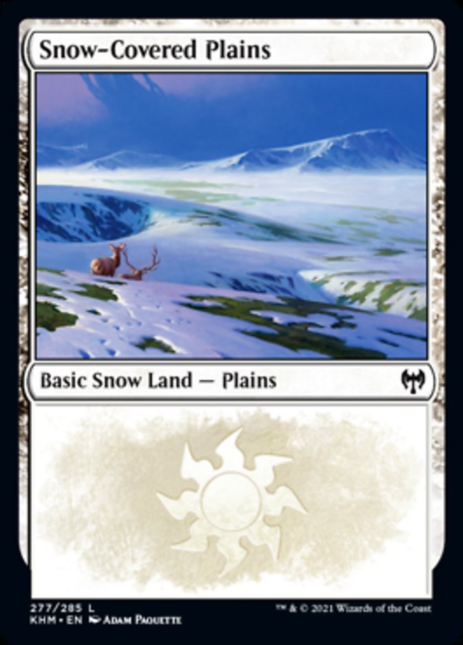 Snow-Covered Plains (277) [Kaldheim] | Exor Games New Glasgow