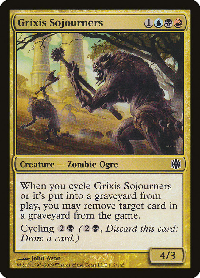 Grixis Sojourners [Alara Reborn] | Exor Games New Glasgow