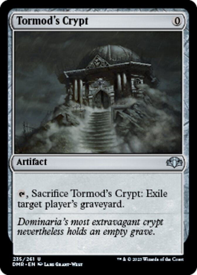 Tormod's Crypt [Dominaria Remastered] | Exor Games New Glasgow