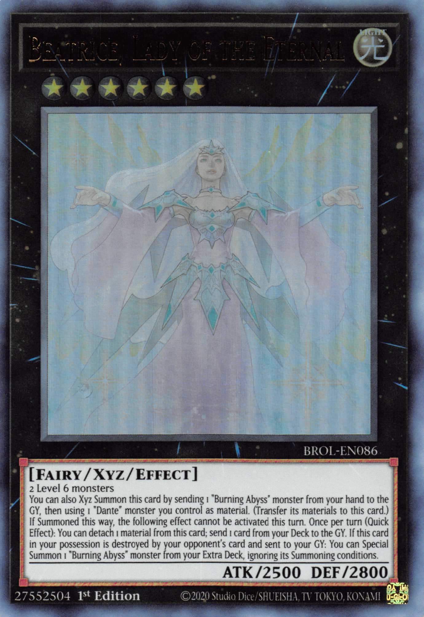 Beatrice, Lady of the Eternal [BROL-EN086] Ultra Rare | Exor Games New Glasgow