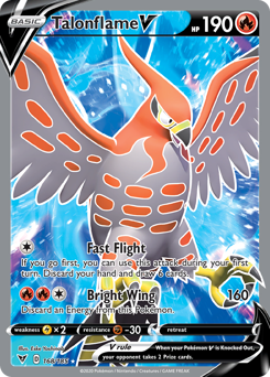 Talonflame V (168/185) [Sword & Shield: Vivid Voltage] | Exor Games New Glasgow