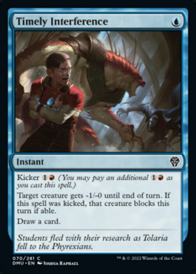 Timely Interference [Dominaria United] | Exor Games New Glasgow