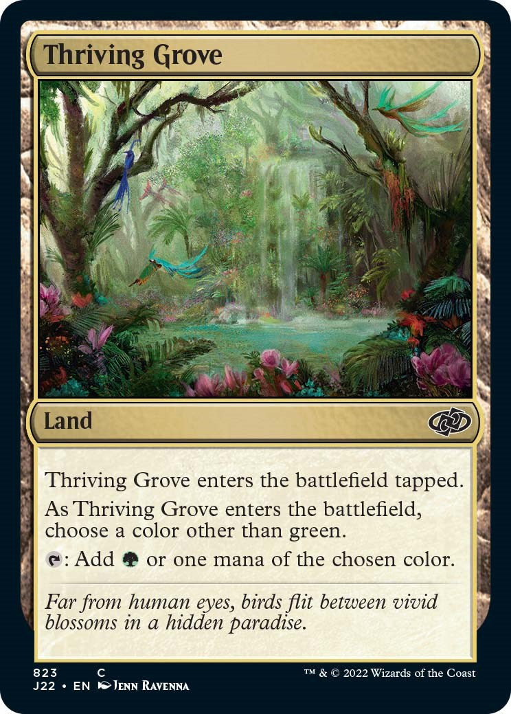 Thriving Grove [Jumpstart 2022] | Exor Games New Glasgow