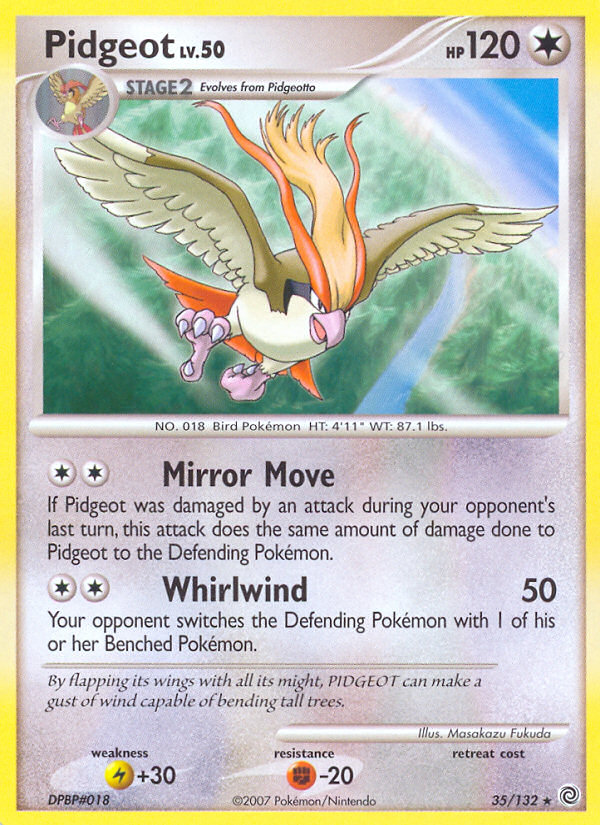 Pidgeot (35/132) [Diamond & Pearl: Secret Wonders] | Exor Games New Glasgow