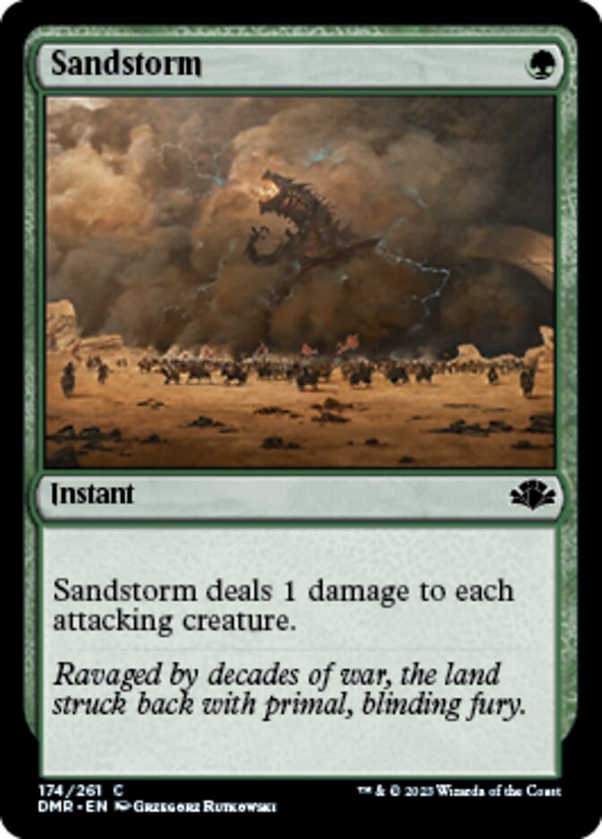 Sandstorm [Dominaria Remastered] | Exor Games New Glasgow