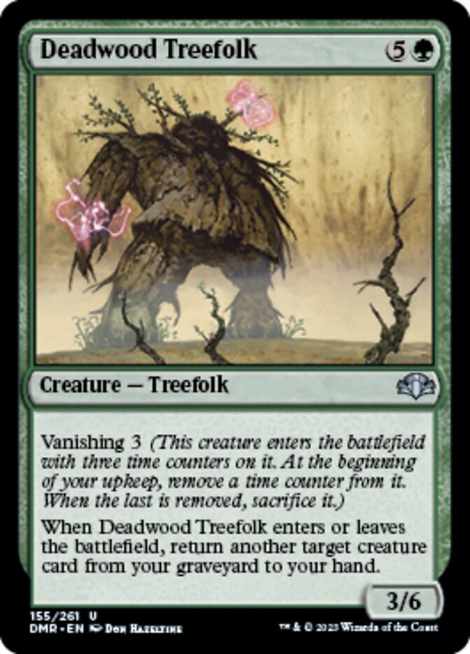 Deadwood Treefolk [Dominaria Remastered] | Exor Games New Glasgow