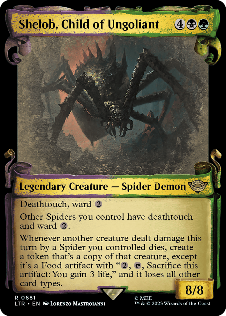 Shelob, Child of Ungoliant [The Lord of the Rings: Tales of Middle-Earth Showcase Scrolls] | Exor Games New Glasgow