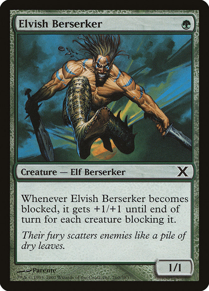 Elvish Berserker [Tenth Edition] | Exor Games New Glasgow