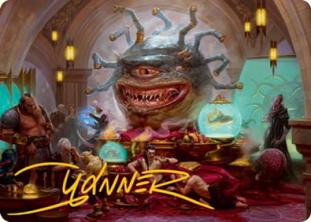 Xanathar, Guild Kingpin Art Card (Gold-Stamped Signature) [Dungeons & Dragons: Adventures in the Forgotten Realms Art Series] | Exor Games New Glasgow