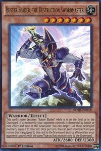 Buster Blader, the Destruction Swordmaster [BOSH-EN018] Ultra Rare | Exor Games New Glasgow