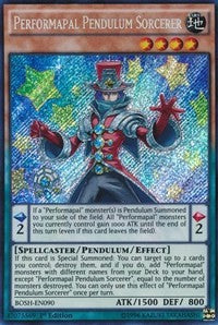 Performapal Pendulum Sorcerer [BOSH-EN090] Secret Rare | Exor Games New Glasgow